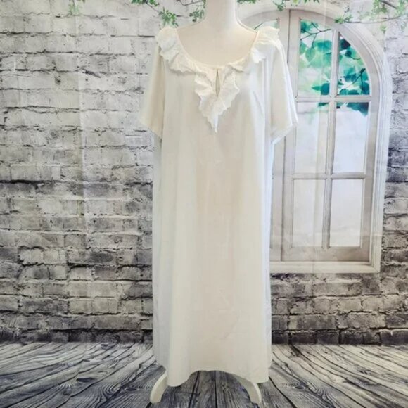 Shein Ruffled Nightgown - Picture 1 of 4